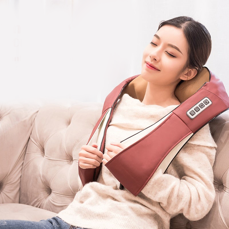 U-Shape Electrical Shiatsu Back Neck Shoulder Body Massager