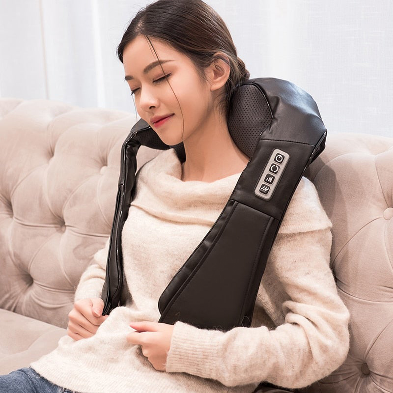 U-Shape Electrical Shiatsu Back Neck Shoulder Body Massager