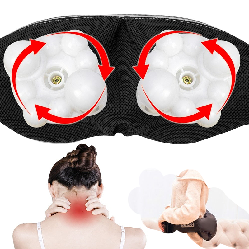 U-Shape Electrical Shiatsu Back Neck Shoulder Body Massager