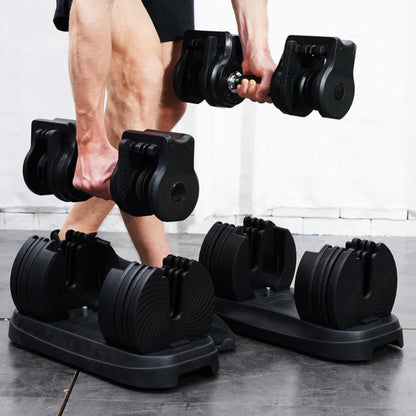 Adjustable Dumbbell With Stand