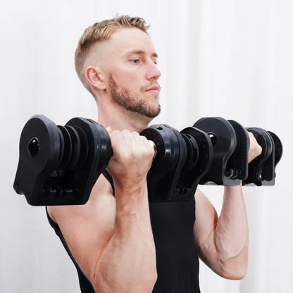 Adjustable Dumbbell With Stand