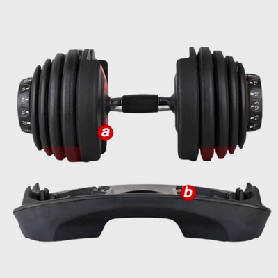 Adjustable Dumbbell by Deep Muscle Massager