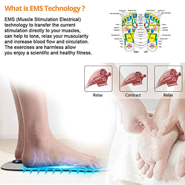 10 in 1 - Foot Pain Relieving - 6 Speed - Deep Foot Massager