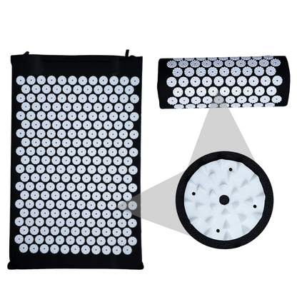 Acupressure Massage Mat + Bag and Pillow