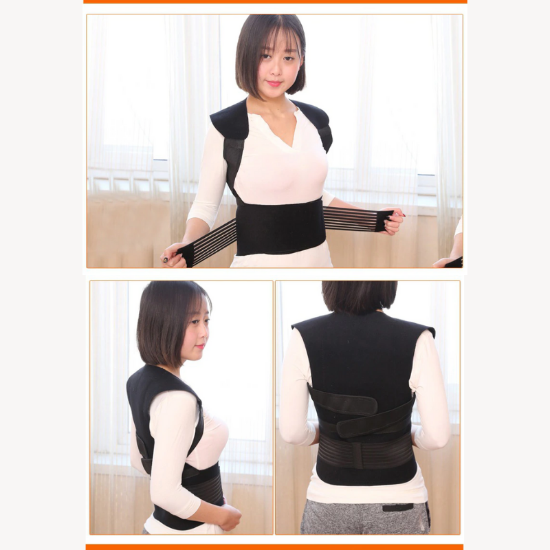 Adjustable Posture Corrector - Self-Heating Shirt