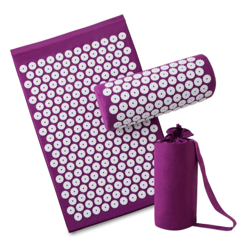 Acupressure Massage Mat + Bag and Pillow